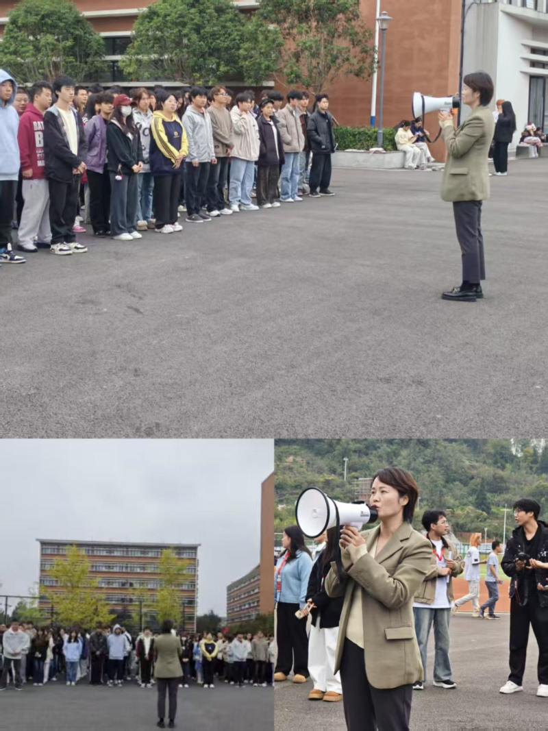 消防实战演练 筑牢平安宿舍——贵州传媒职业学院信息工程系开展消防应急疏散演练